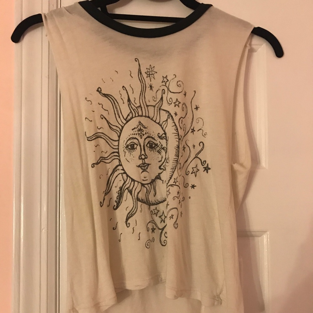 Star and Moon Muscle Tank